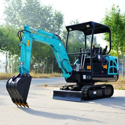 Fw17b New Crawler Small Hydraulic Micro Mini Excavator for Sale Mini Digger Machine with CE