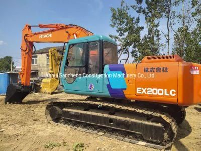 High Quality Cheap Price Used Hitachi Ex200 Crawler Excavator