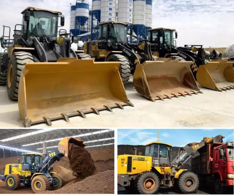 China Famous Brand XCMG 5000kg Rated Load Wheel Loader