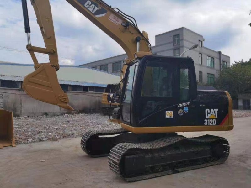 XCMG 12ton Used Mining Crawler Excavators 312D/312c/312e with Well Maintance, Good Working Condition Cheap Price on Sales