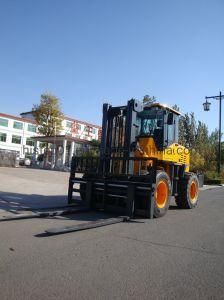 All Rough Terrain Diesel Forklift 5.0 Ton with Good After Sales Service