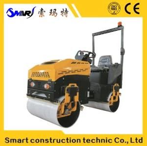 SMT-1.6t Construction Equipment Excellent Quality Full Hydraulic Mini Road Roller