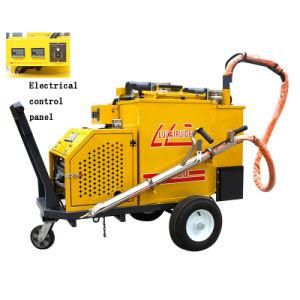 Walk Behind Mini Pothole Road Crack Sealing Machine High Operating Efficiency