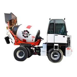 Small Self Loading Concrete Mixer Truck 1 Cubic Meter
