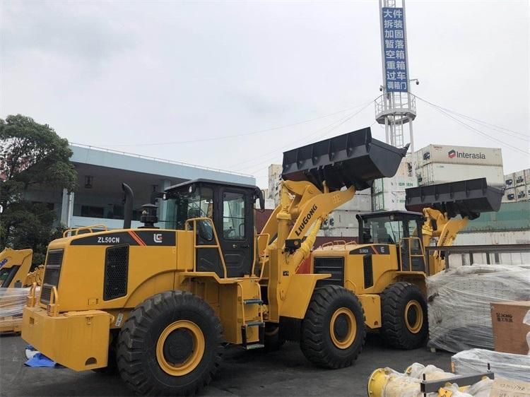 Liugong Zl50cn 5ton Wheel Loader with 4m3 Bucket