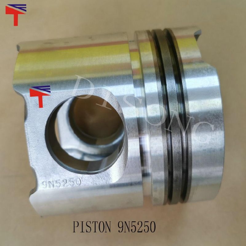 High-Performance Diesel Engine Engineering Machinery Parts Piston 9n5250 for Construction Bulldozer D7g Wheel Loader 966g 966h Engine Cat3306