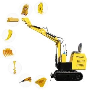 Mini Digger Crawler Excavator New Excavator 0.8 Ton Excavator for Sale