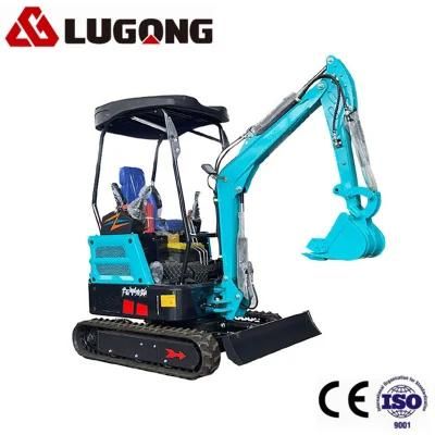 CE EPA China Small Micro Digger Machinery Hydraulic Excavators Crawler Mini Excavator 1.5/2t Factory Cheaper Price