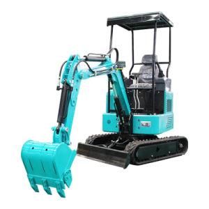 Garden Use 1.5 Ton Multifunction Mini Digger Backhoe 2.5 Ton Excavator Mini