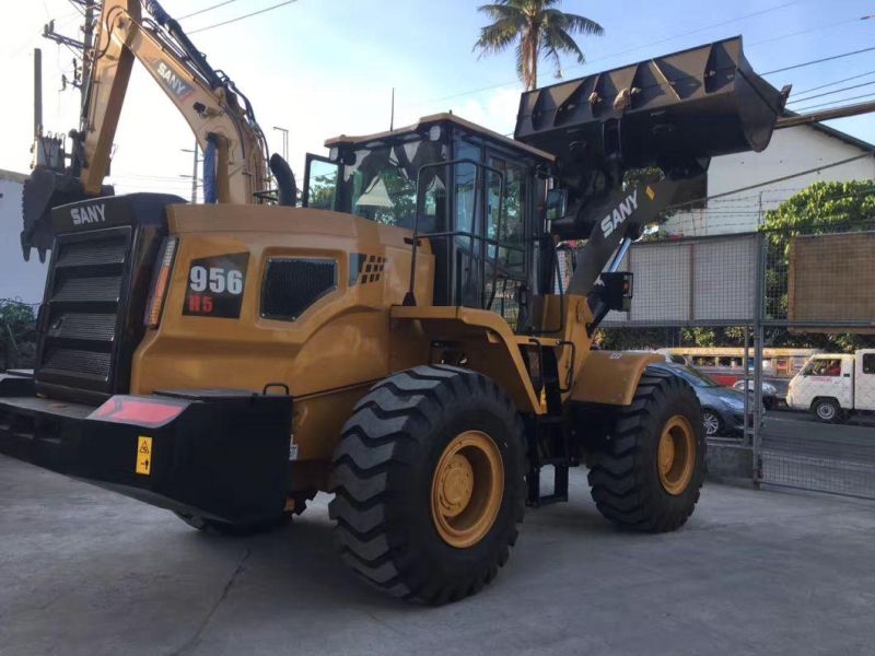 China Syl956h5 5ton Wheel Loader with 3cbm Bucket