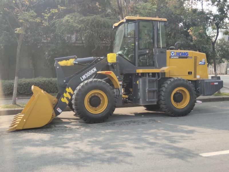 Chinese Top Brand 3 Ton Lw300kn Wheel Loader Hydraulic Pilot Control Loader for Sale