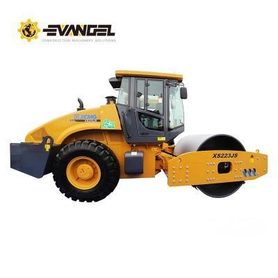 22 Ton Single Drum Vibratory Road Roller Xs223js with Mechanical Operation