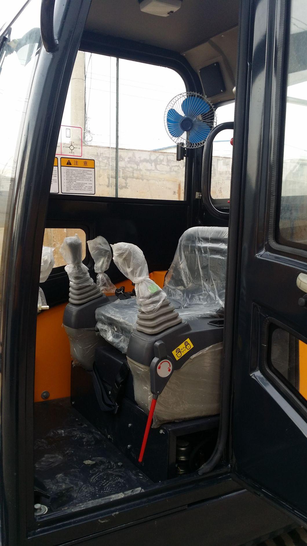 New Price of 2500 Kg Mini Excavator Small Crawler Hydraulic Diggers Equipped with Attachment Tools
