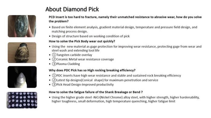 PDC PCD Diamond Diaphragm Wall Trench Cutter Teeth Bauer Casagrande Soilmec Hydraulic Grab Trench Cutter