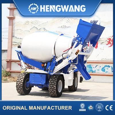Factory Price 3.5cbm Self Loading Concrete Transit Mixer Truck/Mixing Machinery with Mix Pump