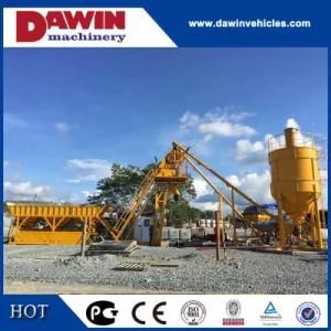 25, 40, 50, 75m3/Hour Modular Mobile Concrete Mixing Batching Plant Without Foundation