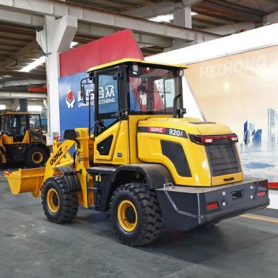 Qdhz 1.3ton New Generation Agricultural Machinery Construction Mini Front Shovel Wheel Loader