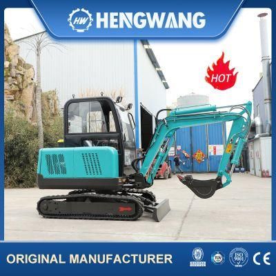 Forceful Diesel Engine China Small Excavators Low Fuel Consumption