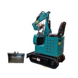 Wholesale New Hydraulic Electric Small Mini Wheel Crawler Bagger Digger 1 Ton Mini Excavators for Sale Prices