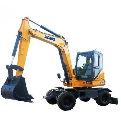 Small 6 Ton 0.23m3 Hydraulic Wheel Excavator Xe60wa/Xe60W