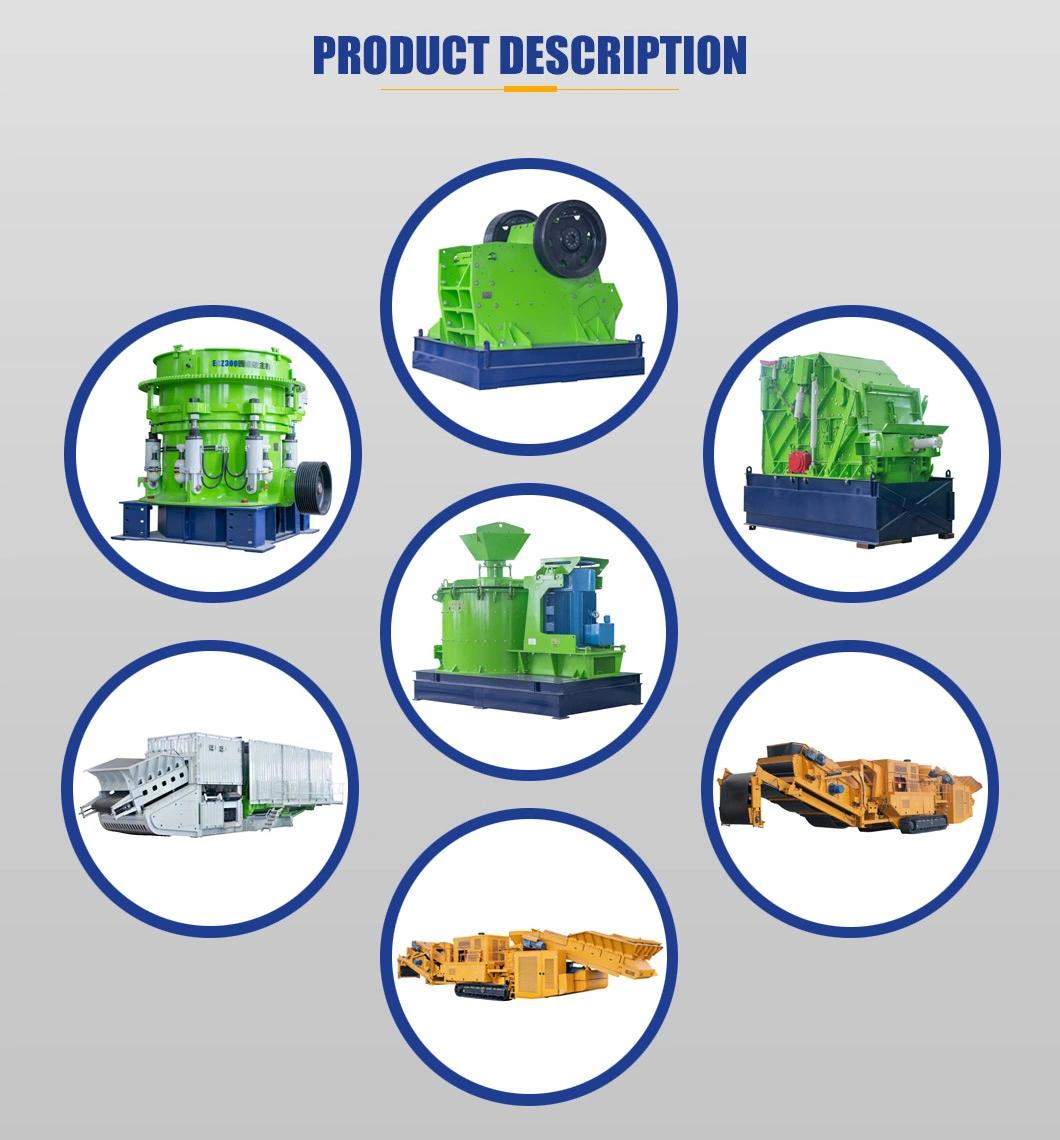 Rotor Type CE Approved Self Loading Concrete Mixer Mobile Crushing Station