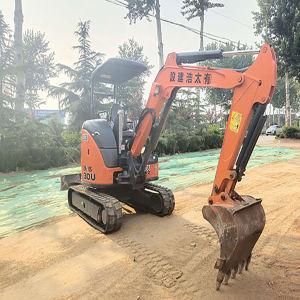 Mini Used Small Second-Hand Excavator Hitachi PC30 Mini 3ton Small Crawler Cab Japanese Excavator Inexpensive