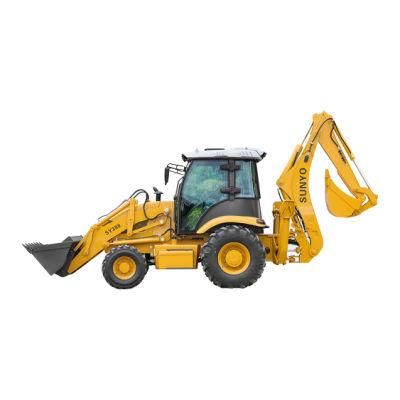 Sy388 Sunyo Backhoe Loader as Excavator, Mini Loader