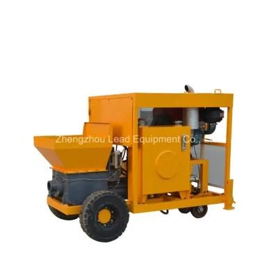 Portable Concrete Grouting Pump with Diesel Engine