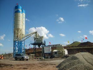 China Manufacture 50 M&sup3; /H Stationary Concrete Mixing Plant