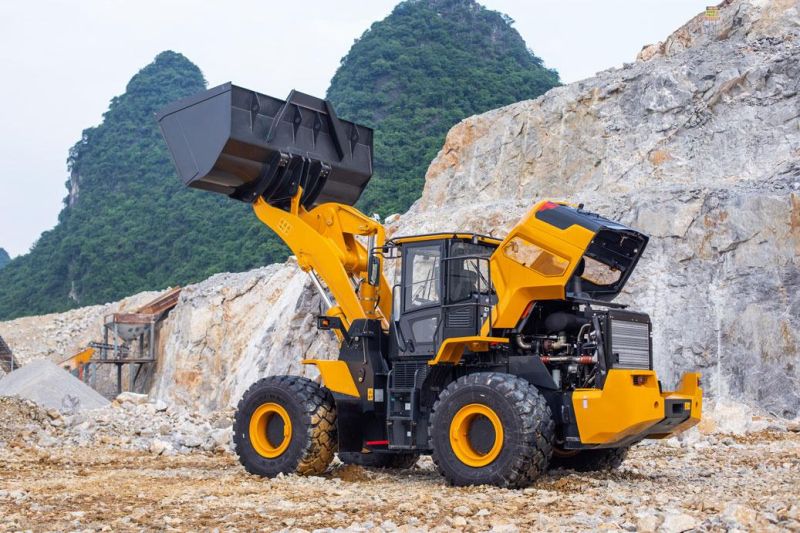 Cargadora De Ruedas Clg870h 17 Tons Heavy-Duty Wheel Loader