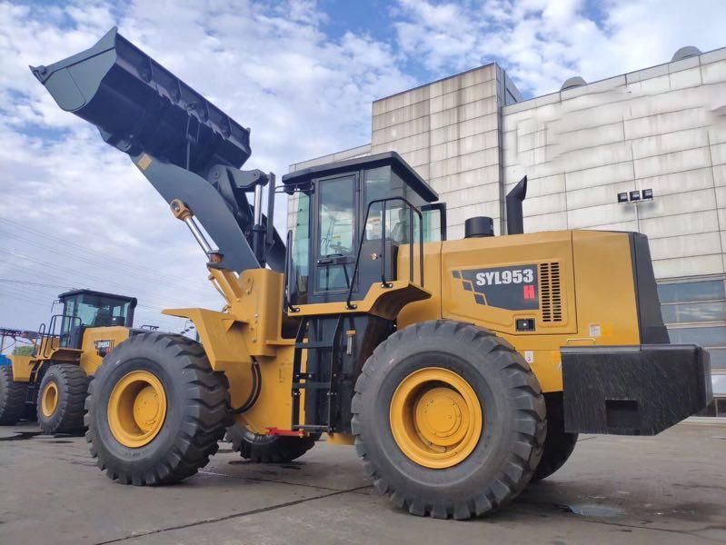 5 Ton Front Wheel Loader with 3cbm Shovel Syl956h5