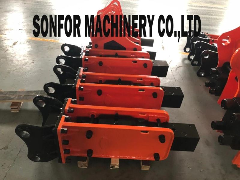 High Quality Top Type Hydraulic Breaker Hydraulic Hammer with One Year Warranty