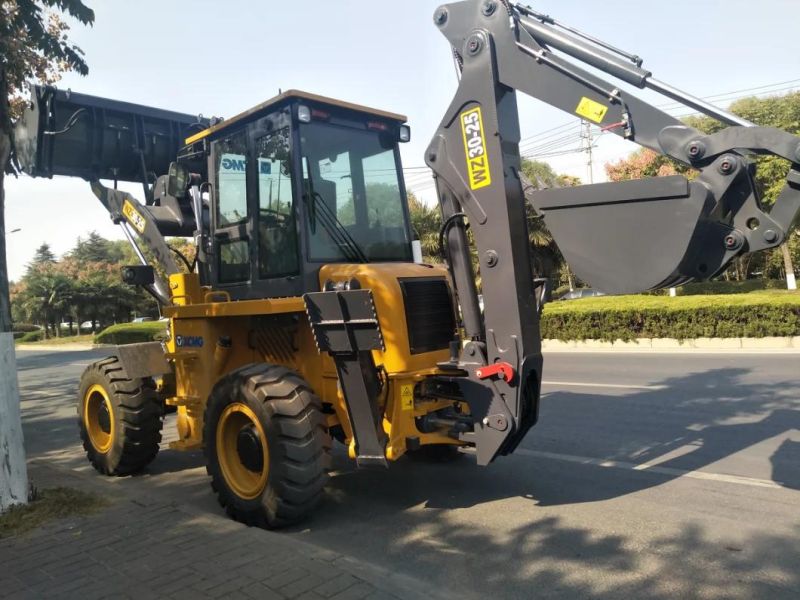 9ton Wz30-25 0.3m3 Backhoe Loader for Sale in Indonesia