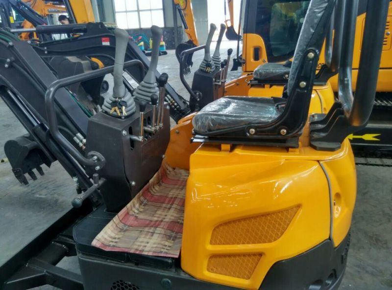 Made in China 1.6ton Mini Excavators (HQ16) with Yanmar Engine