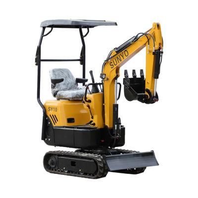 Sunyo Sy10 Mini Excavator as Larger Excavator, Mini Loader, Hydraulic Excavator