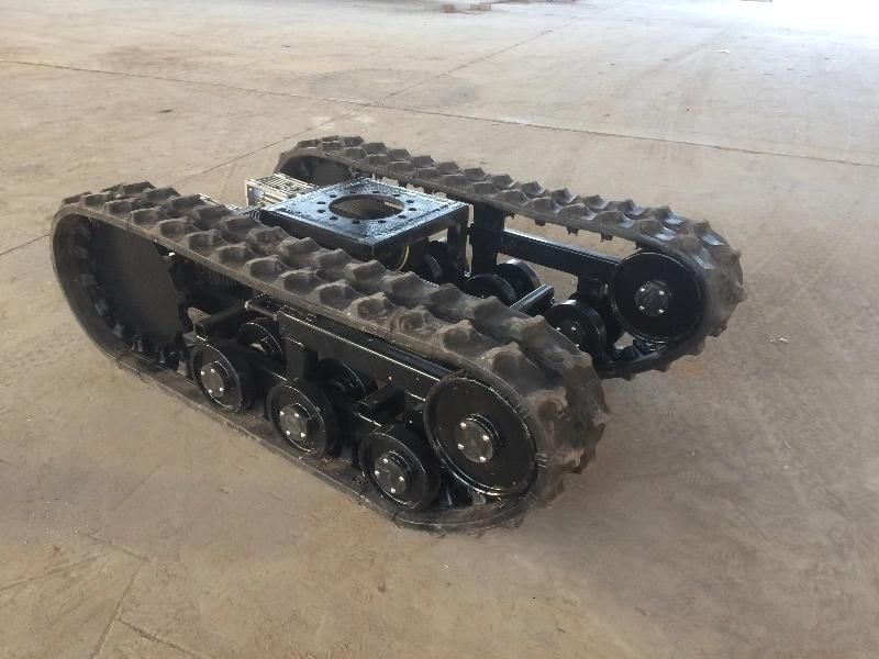 Customized Rubber Track Undercarriage for Small Robot with Max 300kg Load