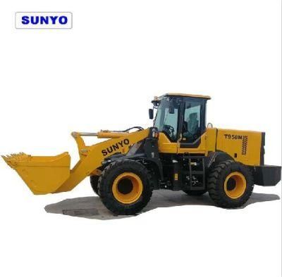 Sunyo T958n Mini Wheel Loaders as Skid Steer Loader