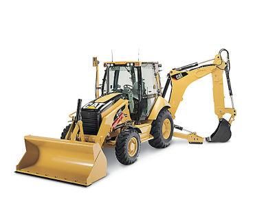 Hydraulic Extendable Arm Refurbished Cat Backhoe Loader 416e for Sale