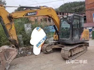 Used Mini Medium Backhoe Excavator Sany Sy75c Construction Machine Second-Hand