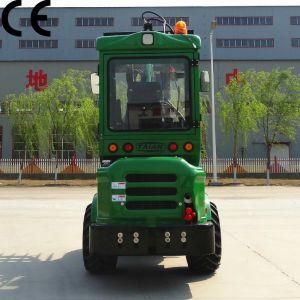 Telescopic Mini Wheel Loader Dy840 with Rear Hydraulic Output