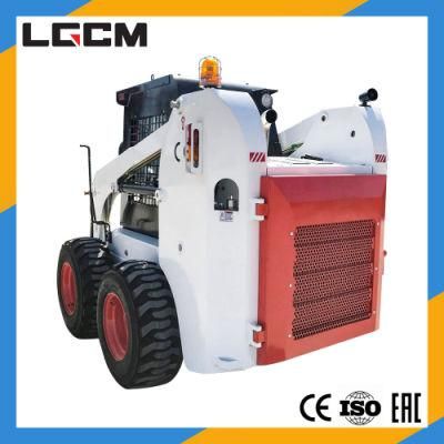 Lgcm Mini Skid/Wheel Loader with 300kg Loading Capacity