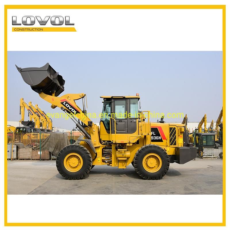 Foton Lovol 3 Ton Articulated Wheel Loader FL936h/936h