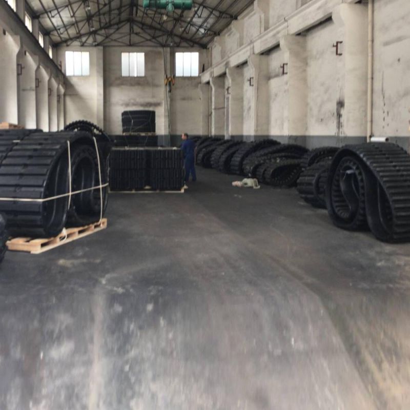 Dumper Rubber Track (650X125) for Lifting Equipment