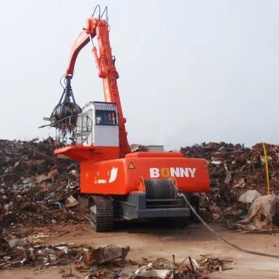 Wzyd50-8c Bonny 50 Ton Hydraulic Material Handler with Rotational Orange-Peel Grab