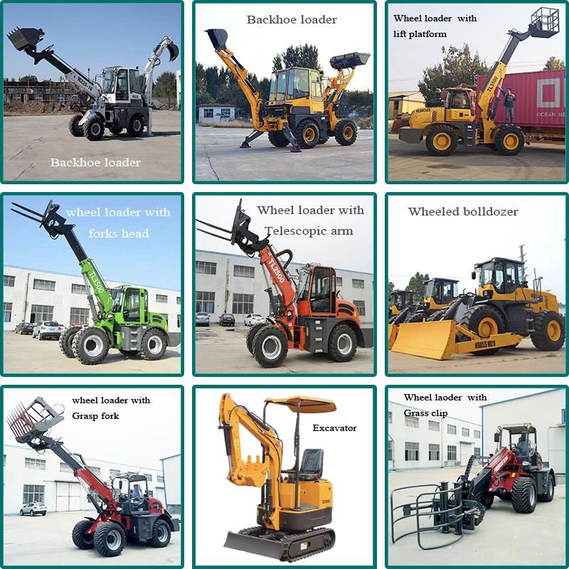 Ce Certificated Professional Front Wheel Loader