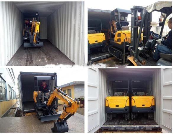 EPA Approved 1.8 Ton Mini Excavator with Closed Cabin