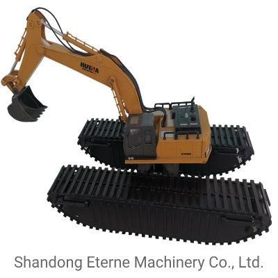 Shandong Quality Supplier E18 1.8ton Compactor Amphibious Dredge Excavator for Sale