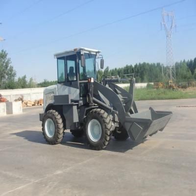 Professional 1.5 Ton Mini Hydraulic Wheel Loader Manufacturer New Design Product for Sale