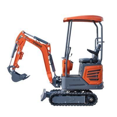 Digging Multifunction Hydraulic Crawler Mini Excavator Factory Excavator Mini Excavator 1200kg