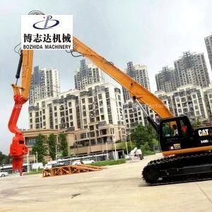 Sheet Piling Arm and Boom for Excavator Apply to Foundation Construction
